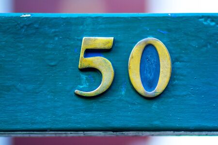 House number 50の写真素材