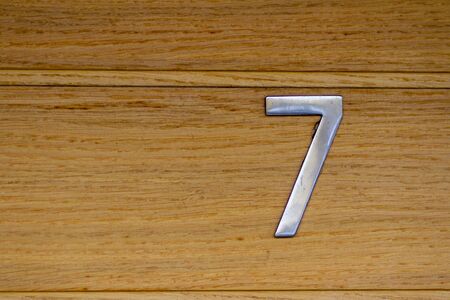 Number 7の写真素材