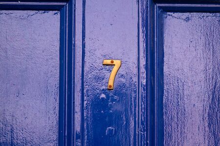 House number 7の写真素材