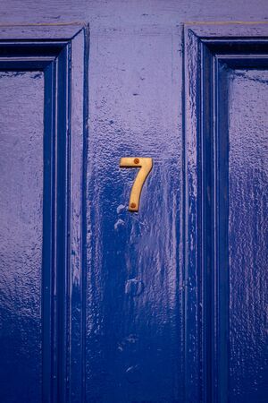 House number 7の写真素材