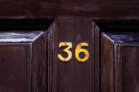 House number 36の写真素材