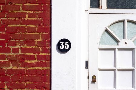 House number 35の写真素材