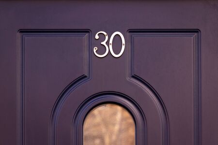 House number 30の写真素材
