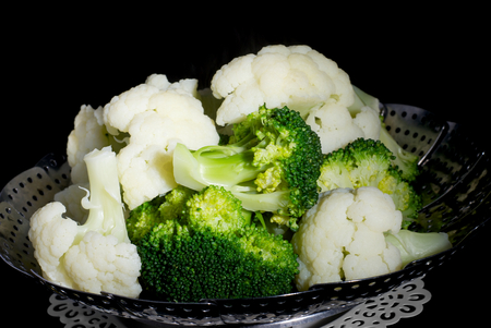 Cooked healthy vegetableの写真素材