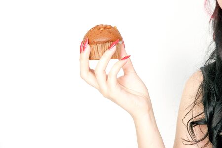 Unhealthy donutsの写真素材