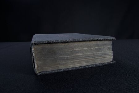 Box created from the  old black bookの写真素材