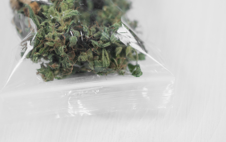 Dried medical cannabisの写真素材