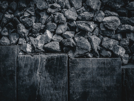 Rock And Woodの写真素材