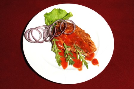 hot dish food dish which is the main deliciousの写真素材