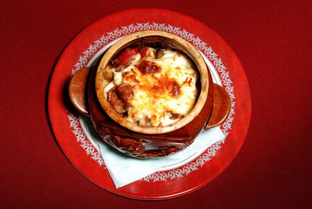 hot dish food dish which is the main deliciousの写真素材