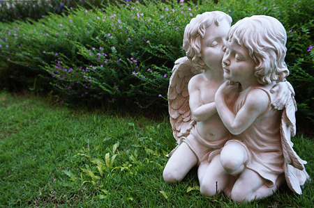 little cupid angelの写真素材