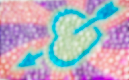 blurry colorful crystal bokeh backgroundの写真素材