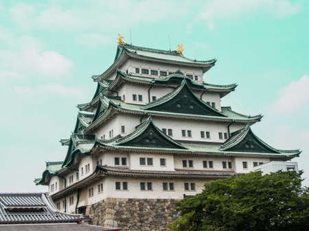 Nagoya castle in Japanのeditorial素材