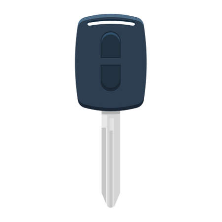 Car key vector illustration isolated on a white backgroundのイラスト素材
