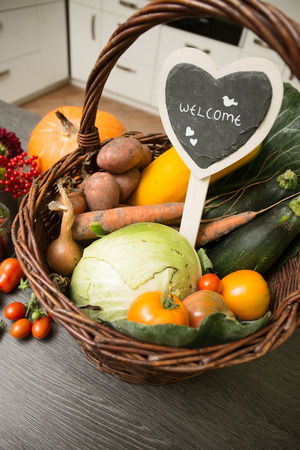 Vegetables fresh from the harvestの写真素材