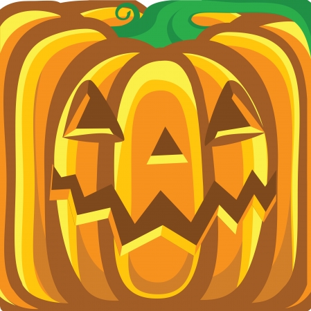Halloween pumpkin background.のイラスト素材