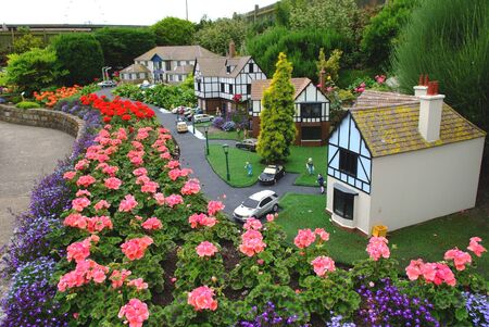 Merrivale Model Village, Gt. Yarmouth.のeditorial素材