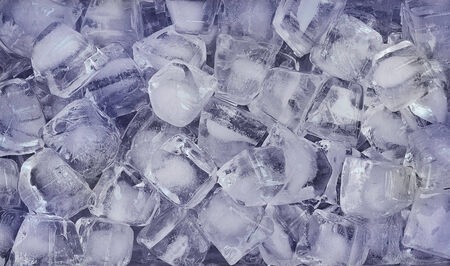 background with ice cubes