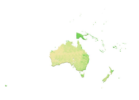 World Map on white background. map of australiaの写真素材