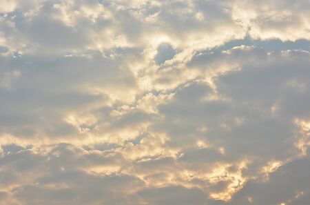 blue sky with cloud closeup