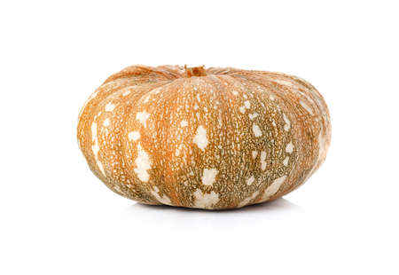 pumpkin isolated on white background, food macroの写真素材