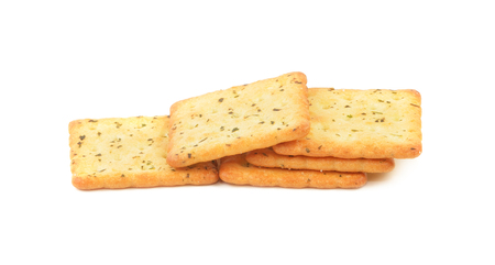 cookies isolated on a white background, photographyの写真素材