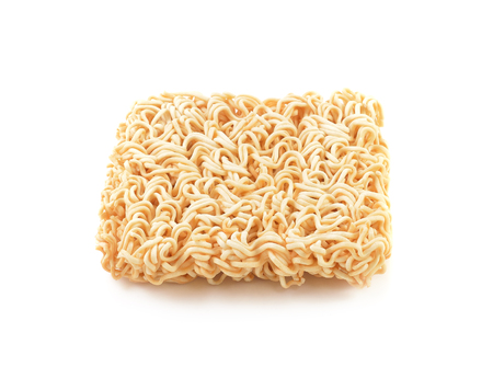 noodles isolated on a white background, photographyの写真素材