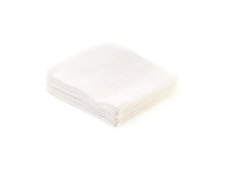 Cloth closure isolated on a white background, photographyの写真素材