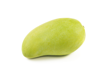 mango isolated photography on a white backgroundの写真素材