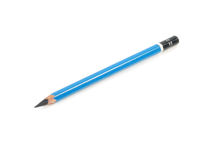 Pencil isolated on a white background, photographyの写真素材
