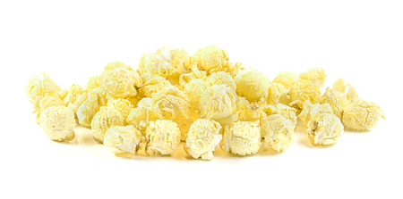 Popcorn isolated on a white background, photographyの写真素材