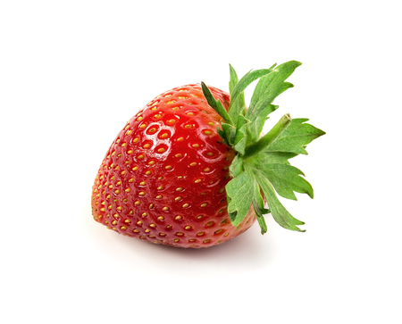 strawberry isolated on a white background, photographyの写真素材
