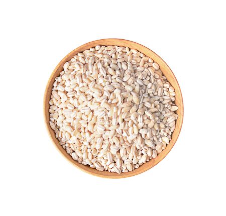 barley isolated on a white background, photographyの写真素材