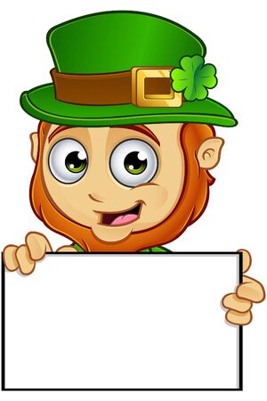 Little Leprechaun Characterのイラスト素材