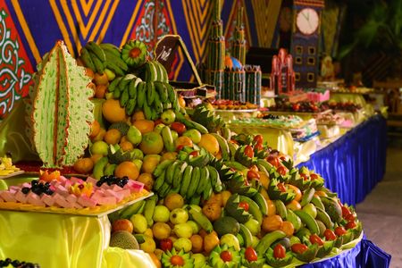 Fruit buffetの写真素材