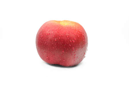 apple on a white background, the fruit on a white background