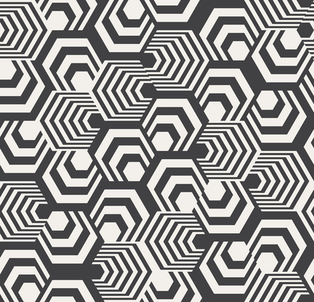 Abstract Hexagon Patternのイラスト素材