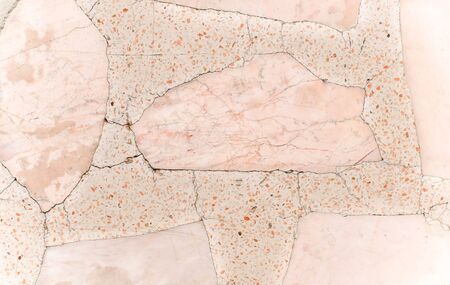 Marble cracked surface stone wall texture pattern and color for background.の写真素材