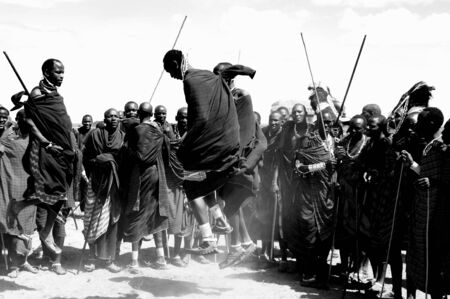 African Tribe - Masaiのeditorial素材