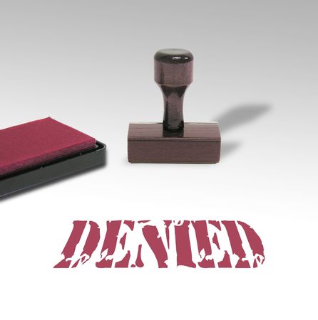  A photo of a stamp and padの写真素材