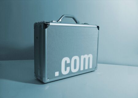 Internet Briefcaseの写真素材