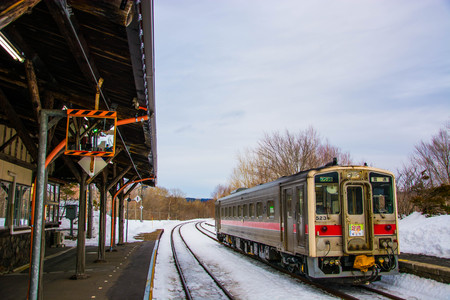 Kawayuonsen Railway stationのeditorial素材