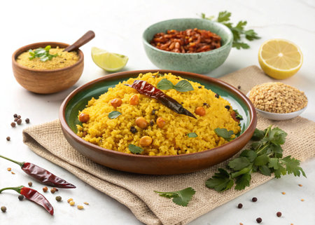 Bhuna Khichuri â Premium Plate Presentationの素材