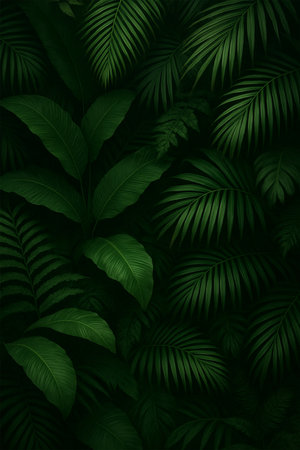 Tropical Lush Overlapの素材