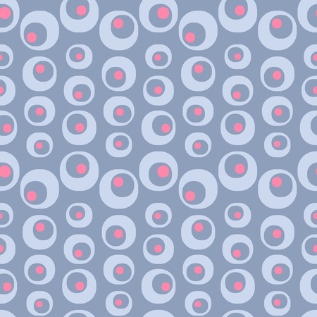 Abstract seamless geometric background with different organic forms. Vector minimalistic ornament for fabric, web page background, wallpaper, wrapping paper etc. In EPSのイラスト素材