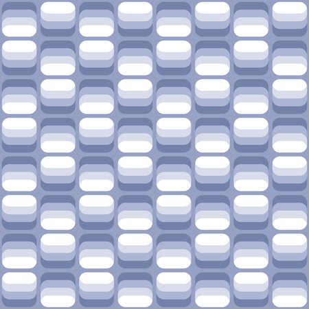 Vector seamless pattern with geometric squared elements and color gradient. Abstract colorful retro ornament for fabric, web page background, wallpaper, wrapping paper etc. In EPSのイラスト素材