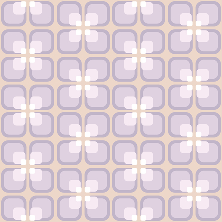 Seamless pattern with abstract geometric elements. Colorful retro ornament for fabric, web page background, wallpaper, wrapping paper etc. In EPSのイラスト素材