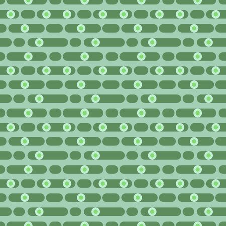 Vector seamless pattern with lines and dots. Simple retro abstract geometric ornament for textile, prints, wallpaper, wrapping paper, web etc.のイラスト素材