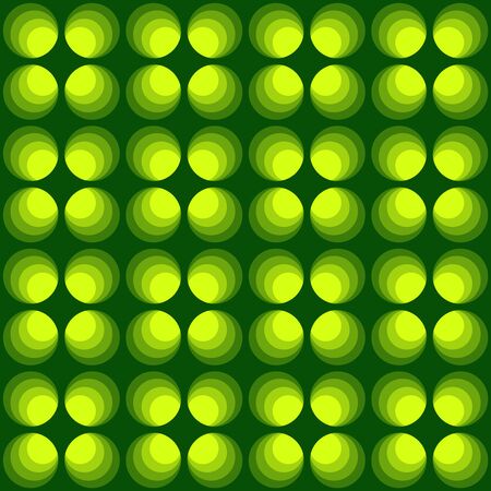 Abstract rounded geometric repeated pattern. Flat, retro design. Vector seamless pattern for textile, wallpaper, wrapping paper, prints, fabric, web background or other accent etc.のイラスト素材
