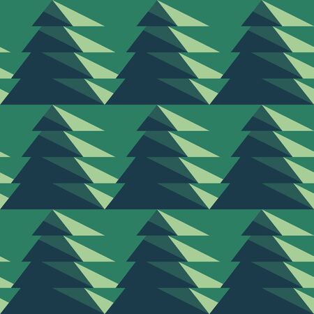 Colorful christmas seamless pattern. Repeated flat Xmas symbols. Simple vector composition for textile, wallpaper, wrapping paper, prints, fabric, web background or another accent etc.のイラスト素材